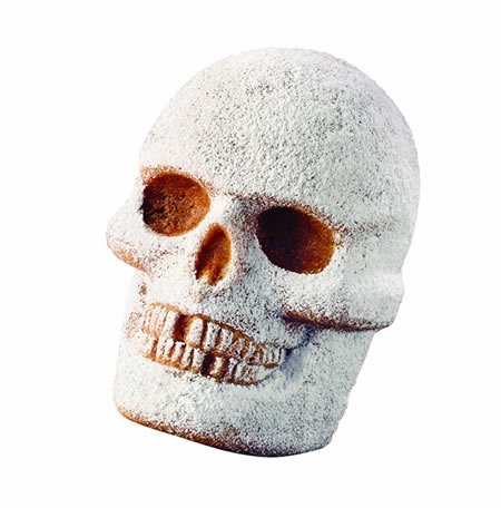 Large 3D Skull Cake For Halloween 