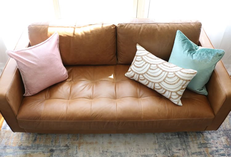 This Is Article's Most Popular Sofa Sven Leather