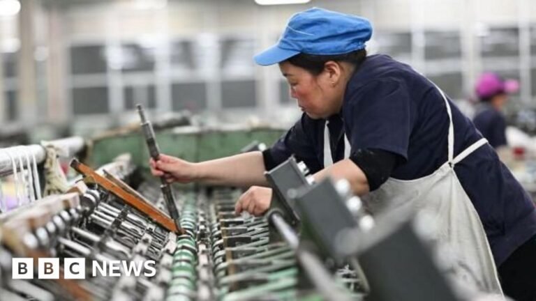 China sets growth target of “around 5%” as it reels from Trump tariffs