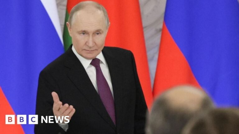 Vladimir Putin sets out conditions for Ukraine ceasefire