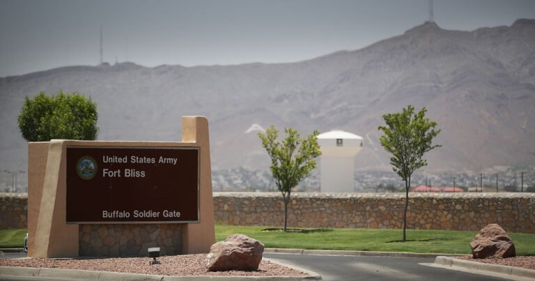 ICE Cancels .8 Billion Contract for Immigrant Tent Detention Camp at Fort Bliss — ProPublica
