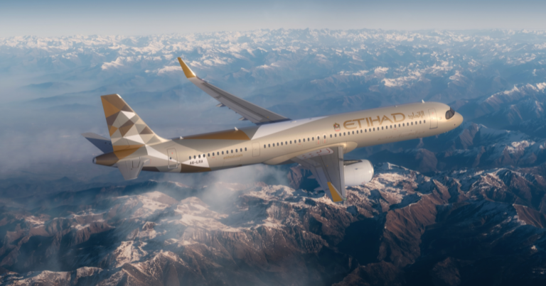 Etihad unveils new Airbus A321LR for short-to-medium haul flights