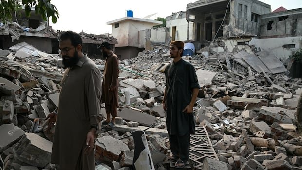 Pakistan says it shot down 25 drones fired by India Pakistan says it shot down 25 drones fired by India