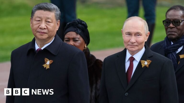 China’s Xi stands beside Putin at Russia’s Victory Day parade China’s Xi stands beside Putin at Russia’s Victory Day parade