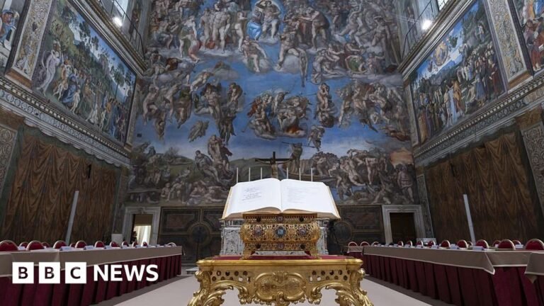 Voting due to start to elect a new pope