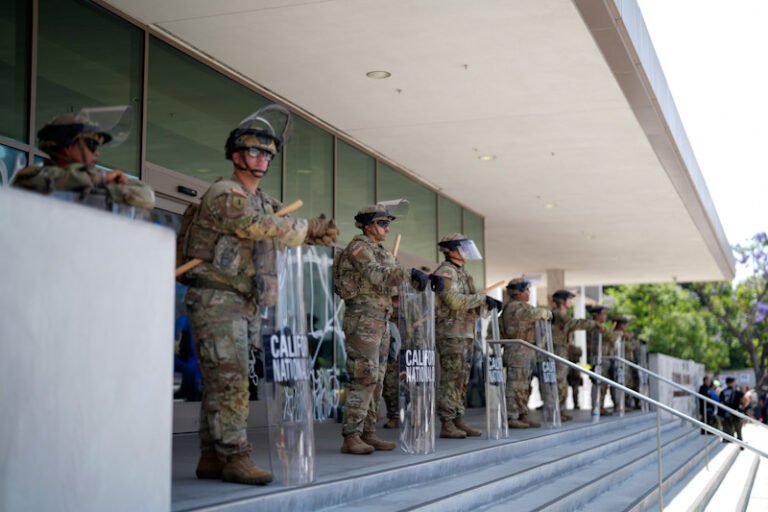 Did Trump violate law by deploying National Guard troops? Commentators see issues as California sues