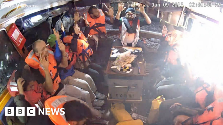 Activists say Israeli troops have boarded aid ship bound for Gaza