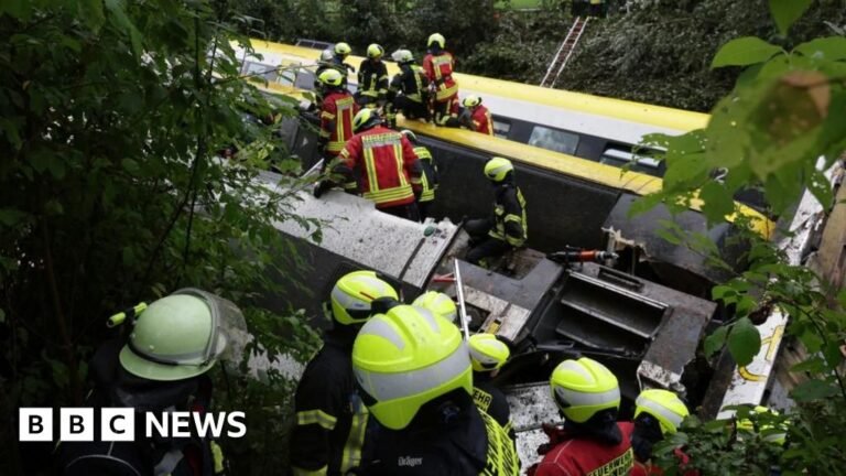 Several reported killed in German train derailment Several reported killed in German train derailment