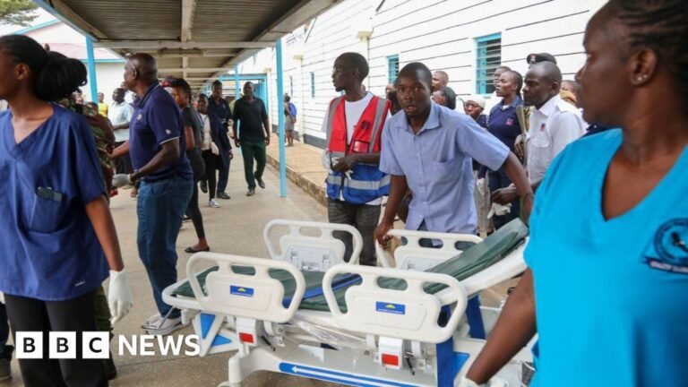 Bus crash kills 25 people returning from funeral in Kenya