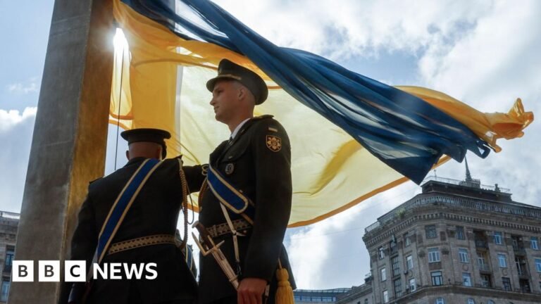 Ukraine hits Russian nuclear site as Kyiv marks independence day