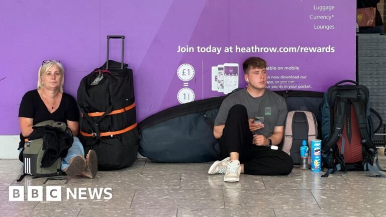 Airports brace for second day of disruption