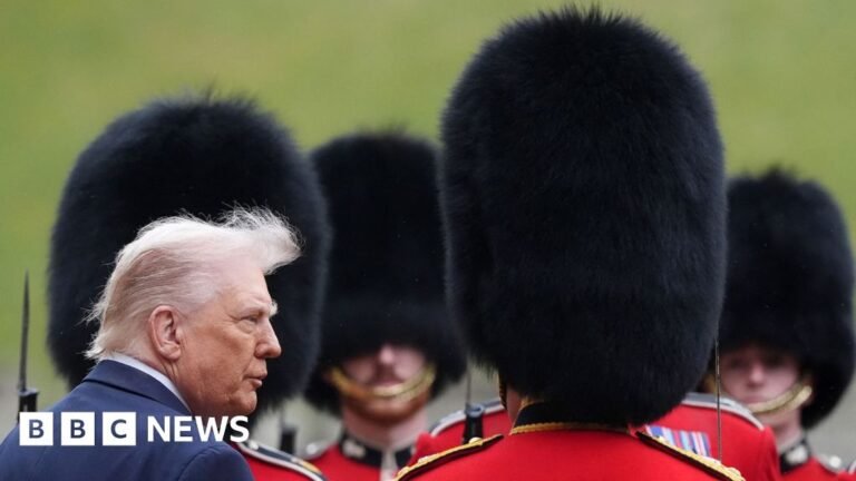 Trump and Melania meet the royals at Windsor