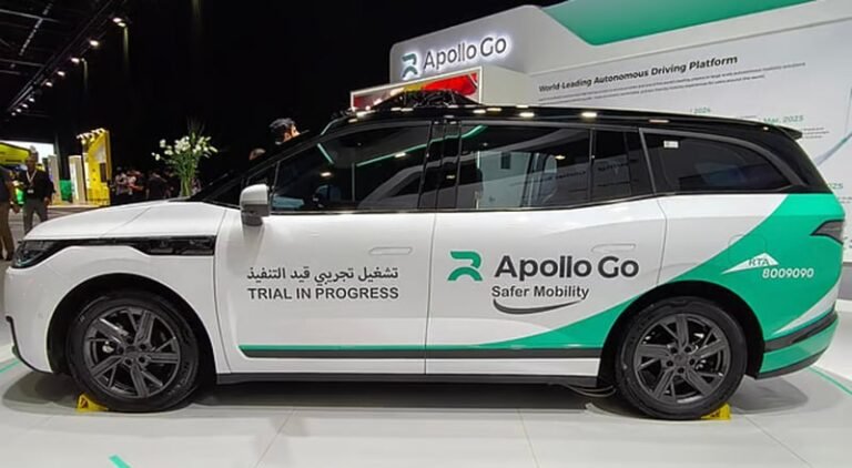 Driverless cars: Robotaxis are now on Dubai roads