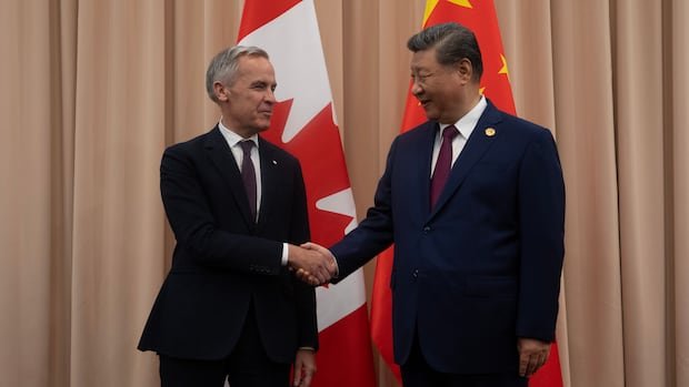 Xi invites Carney to visit China as leaders meet at APEC summit Xi invites Carney to visit China as leaders meet at APEC summit