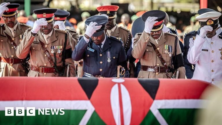 Ex-Kenyan leader Raila Odinga buried after days of memorial events