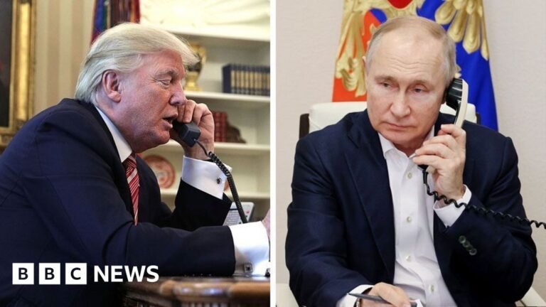 Trump says he will meet Putin again after ‘great progress’ during call Trump says he will meet Putin again after ‘great progress’ during call