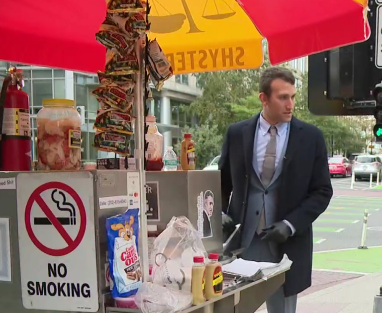 Furloughed lawyer’s passion is topped with sauerkraut and mustard Furloughed lawyer’s passion is topped with sauerkraut and mustard