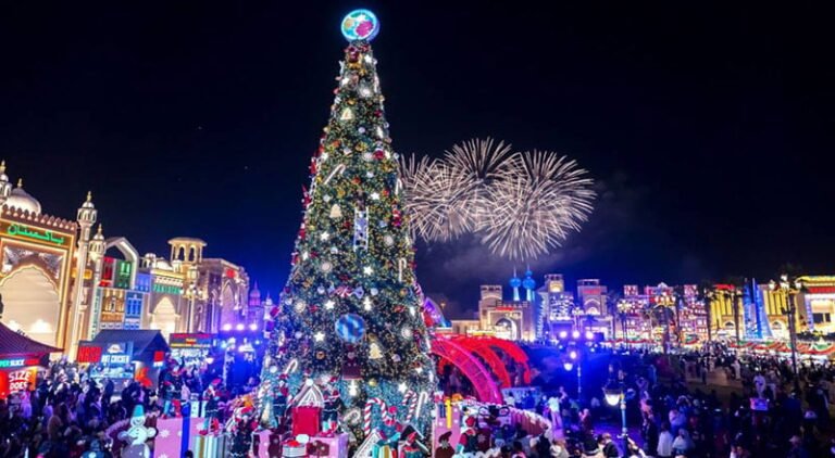 Global Village lights up a 21-metre Christmas tree tomorrow and more festive fun