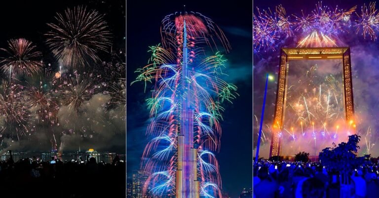 All 40 New Year’s Eve fireworks locations in Dubai