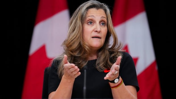 Ukraine’s Zelenskyy says he’s appointed Liberal MP Chrystia Freeland as an economic adviser Ukraine’s Zelenskyy says he’s appointed Liberal MP Chrystia Freeland as an economic adviser