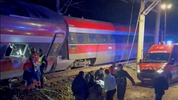 At least 20 believed dead in high-speed train crash in Spain, authorities say At least 20 believed dead in high-speed train crash in Spain, authorities say
