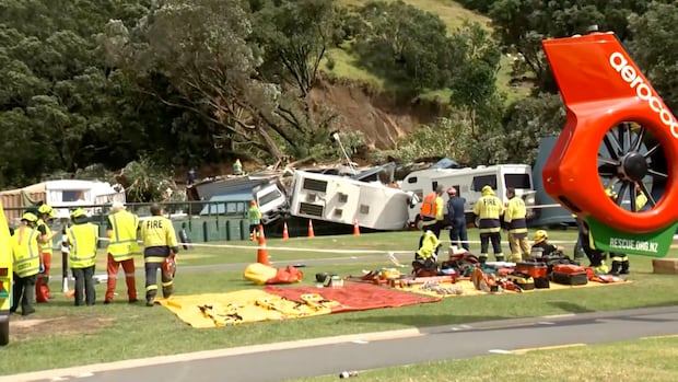 Rescue efforts underway after landslides hit New Zealand campground and house Rescue efforts underway after landslides hit New Zealand campground and house
