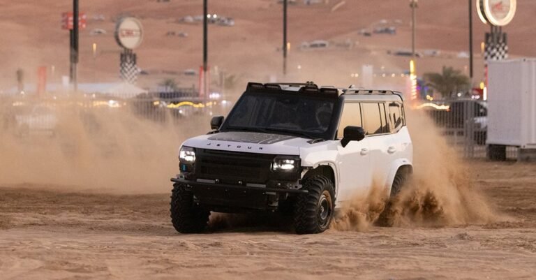 Jetour leads the desert experience at Liwa International Festival