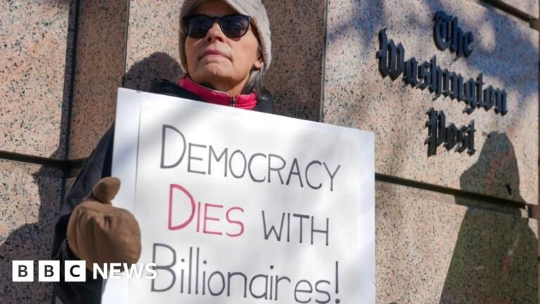 Washington Post chief executive steps down after mass lay-offs