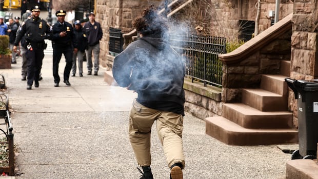 2 arrested after explosive device thrown at protest near Mayor Mamdani’s house: NYPD 2 arrested after explosive device thrown at protest near Mayor Mamdani’s house: NYPD