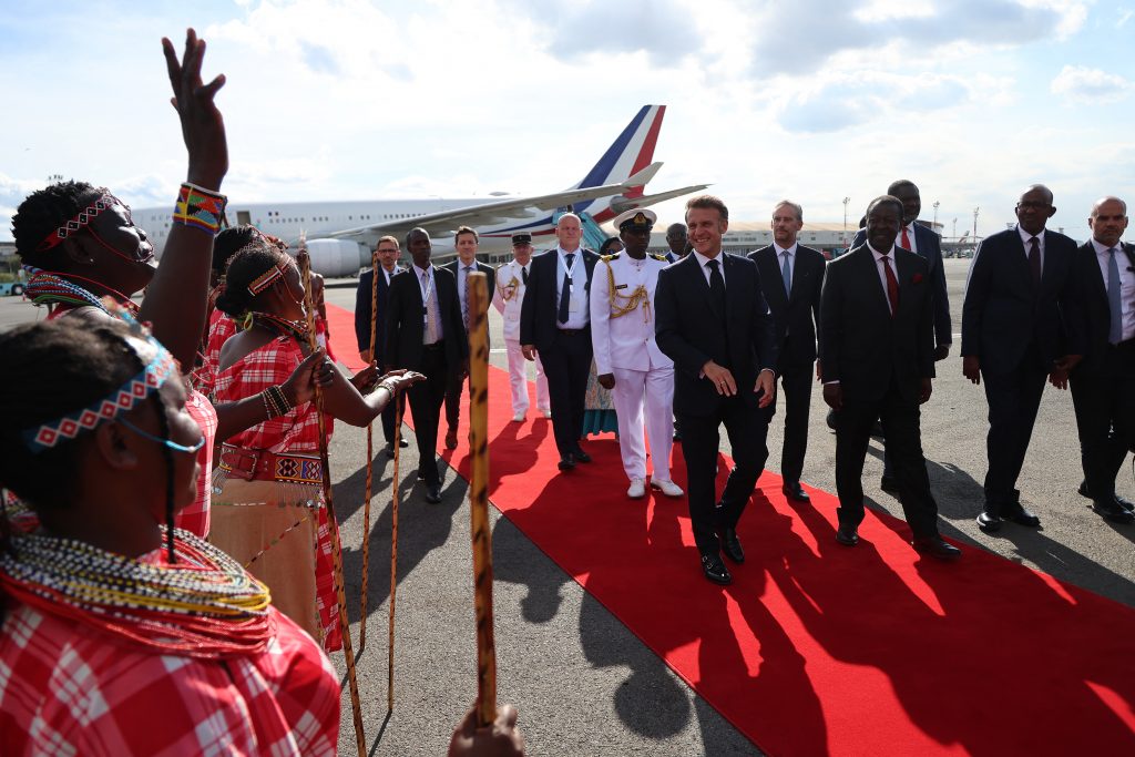 Macron Announces bn Investment Push at Africa Forward Summit in Kenya