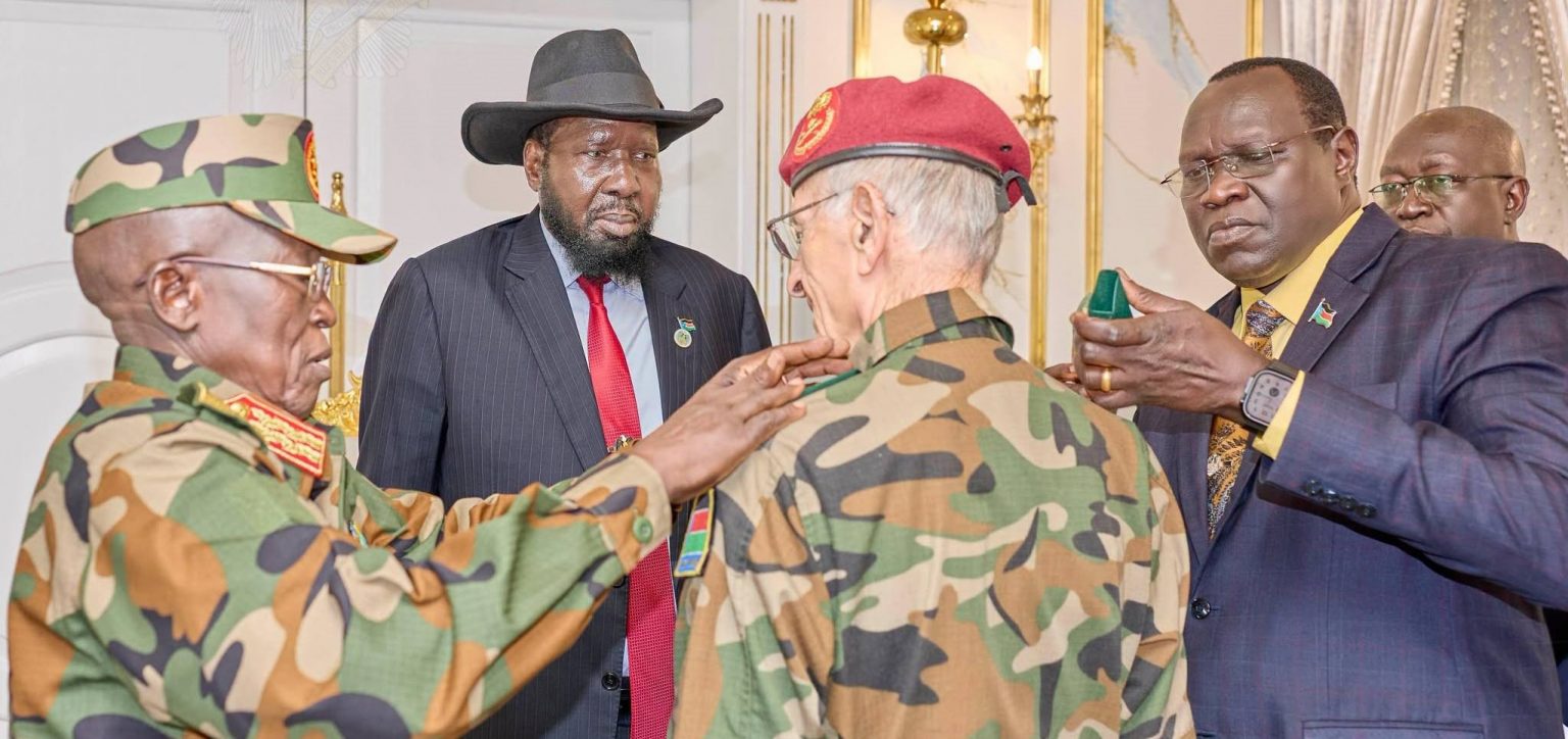 South Sudan awards honorary general rank to Israeli veteran for role in liberation struggle – Radio Tamazuj