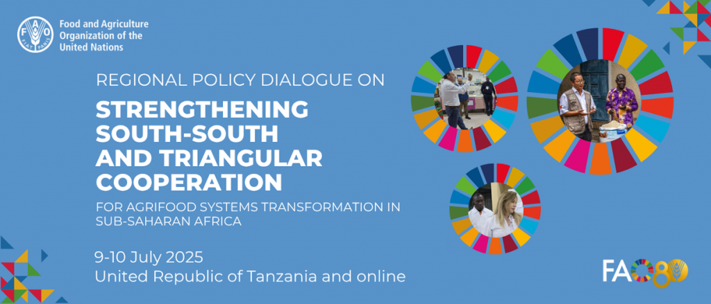 Regional Policy Dialogue on Strengthening South-South and Triangular Cooperation (SSTC) for Agrifood System Transformation in Sub-Saharan Africa