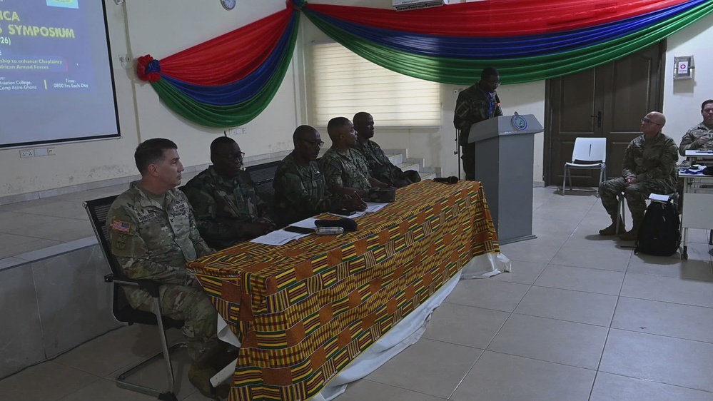 B-roll: AFRICOM concludes West Africa Religious Affairs Symposium in Ghana B-roll: AFRICOM concludes West Africa Religious Affairs Symposium in Ghana