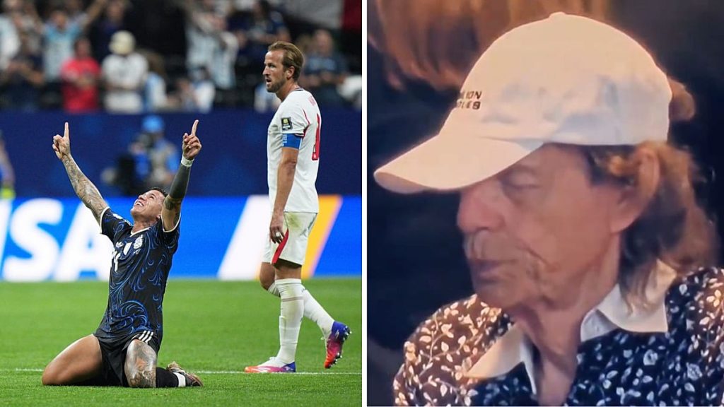 Mick Jagger goes viral over reaction to England's World Cup loss