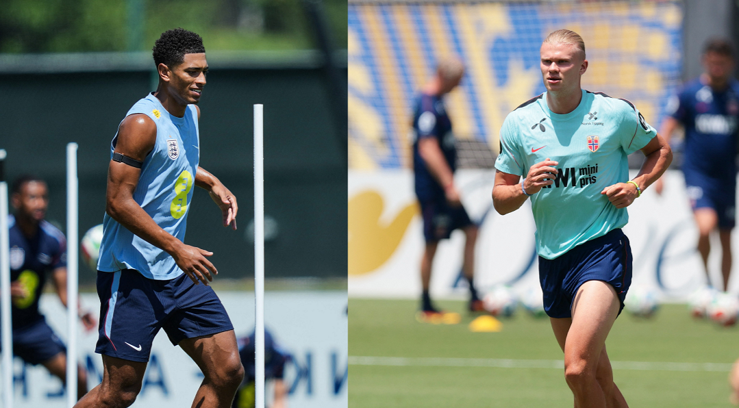 Haaland's Norway take on Bellingham's England
