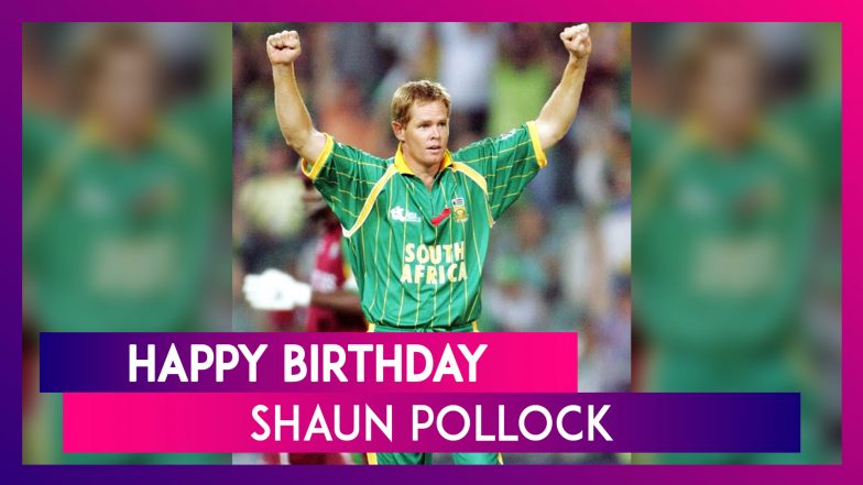 Happy Birthday Shaun Pollock! A Look Back at South Africa Legend’s Career As All-Rounder Turns 53 Happy Birthday Shaun Pollock! A Look Back at South Africa Legend's Career As All-Rounder Turns 53