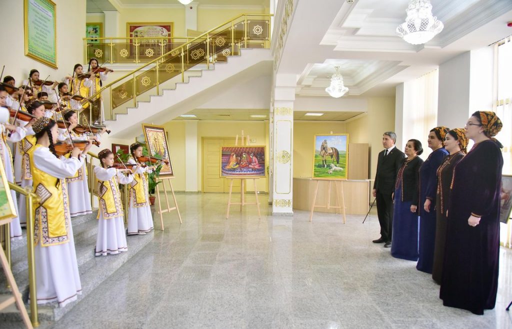 The first UNESCO Corner was opened in Turkmenistan