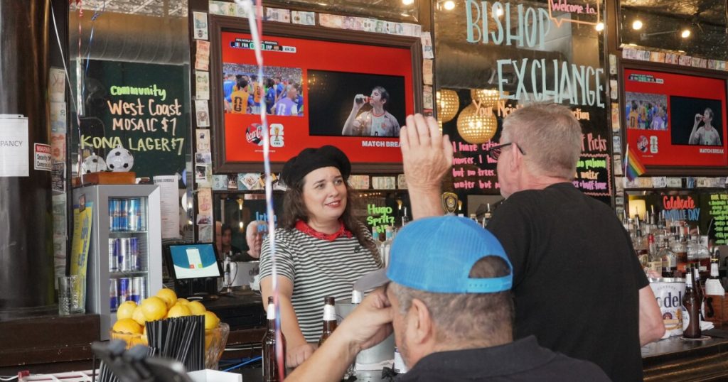 A bittersweet World Cup sendoff for France at Bishop Arts Bastille Day celebration