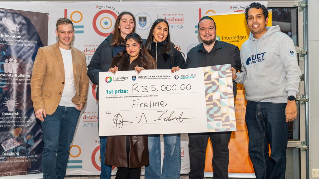 Student fintech innovators tackle financial challenges at UCT hackathon