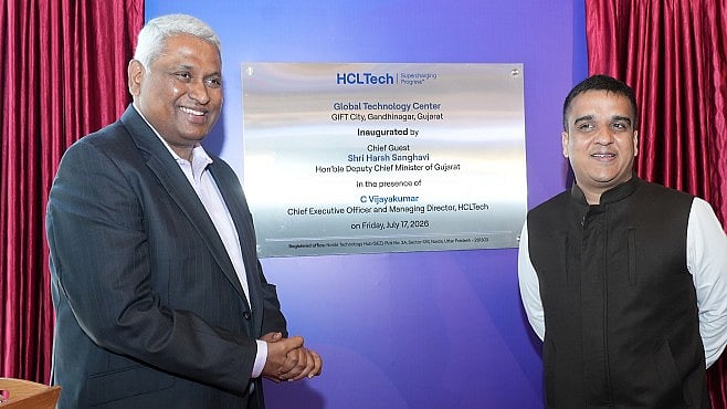 <div class="paragraphs"><p>Deputy Chief Minister of Gujarat Harsh Sanghavi inaugurated the centre in the presence of HCLTech CEO and MD C Vijayakumar.</p></div>