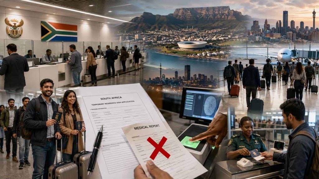 Planning to Move to South Africa? New Immigration Rules Eliminate Medical Report Requirement for Many Residence Visa Applications, Reducing Costs and Administrative Delays—Must-Read for Indian Students and Professionals