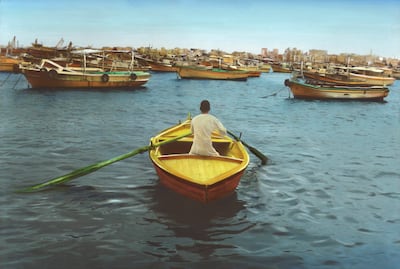 Say Goodbye, a self-portrait taken in Alexandria, Egypt, in 2009. Photo: Youssef Nabil