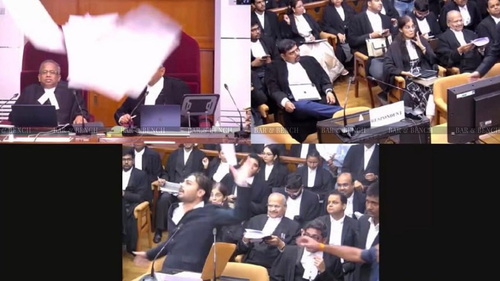 Delhi Police arrests two law students for using abusive language, disrupting Supreme Court proceedings