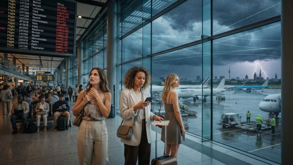 Extreme Weather and Airspace Squeeze Trigger Massive European Aviation Disruption