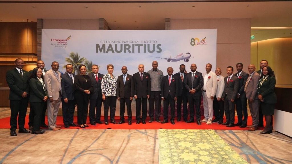 Ethiopian Airlines Connects Mauritius With Africa, Europe, Asia, Middle East and Americas as New Addis Ababa Route Launches With Three Weekly Flights, Strengthening Tourism Growth, Business Travel, Regional Mobility and Global Passenger Connectivity Ethiopian Airlines Connects Mauritius With Africa, Europe, Asia, Middle East and Americas as New Addis Ababa Route Launches With Three Weekly Flights, Strengthening Tourism Growth, Business Travel, Regional Mobility and Global Passenger Connectivity