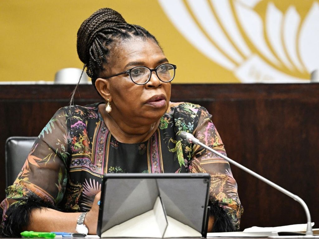 Dina Pule Urges South Africans to Break the Silence on GBVF