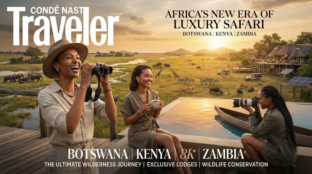 Africa Launches Ultra-Exclusive Luxury Safari Lodges in Botswana, Kenya, and Zambia to Redefine Luxury Safari Tourism and Wildlife Conservation: What Every Traveller Must Know