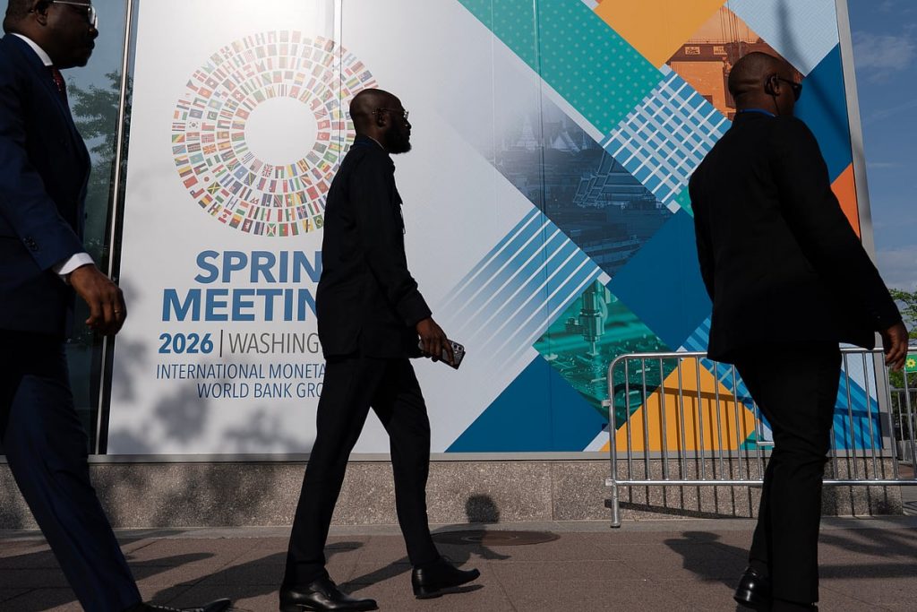 IMF expects world economy to grow a sluggish 3% this year, weighed down by Iran war but helped by AI IMF expects world economy to grow a sluggish 3% this year, weighed down by Iran war but helped by AI