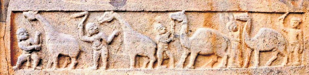 Srisailam sculptures hint at medieval trade with Africa Srisailam sculptures hint at medieval trade with Africa