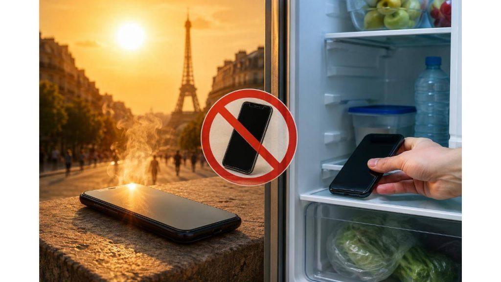 How Europe’s heatwave has an important lesson for smartphone users across the world: Do not …